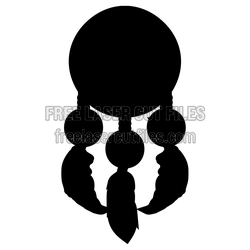 Dream Catcher Laser Cut Template for DIY Decor