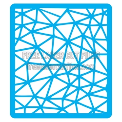 Abstract Geometric Panel Ready to Cut for DIY Decor
