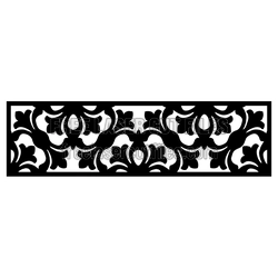 Ornamental Decorative Panel Pattern Ready to Cut
