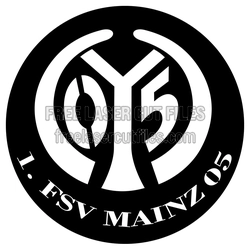 FSV Mainz 05 Soccer Logo SVG for Laser Cutting