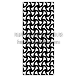 Abstract Geometric Laser Cut Screen Panel Pattern