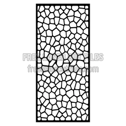 Abstract Geometric Panel Laser Cut File, Ready to Cut