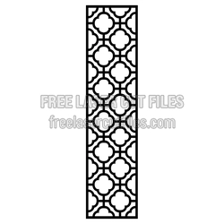 Moroccan Lattice Screen Panel Ready to Cut for Decor
