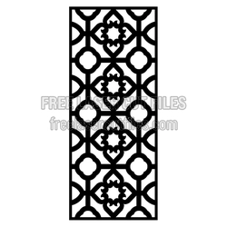 Ornamental Geometric Panel Ready to Cut for Laser Projects