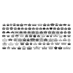 Crown Collection Laser Cut File Set for DIY Projects