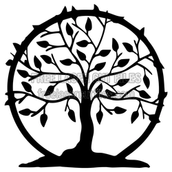 Tree of Life Wall Sign Laser Cut File