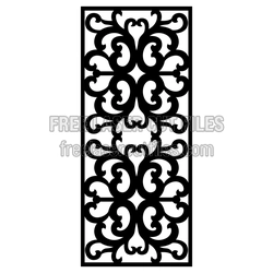 Ornamental Decorative Screen Panel Ready to Cut