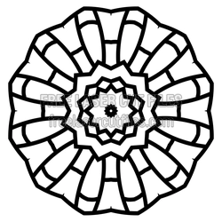 Sacred Geometric Mandala SVG Laser Cut File