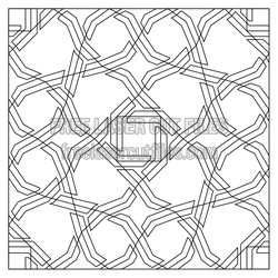 Geometric Lattice Panel Laser Cut Design, Ready to Cut