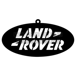 Land Rover Oval Logo SVG DXF Laser Cut Design