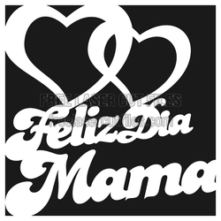 Heart Gift Box Template with Mama Name, Ready to Cut