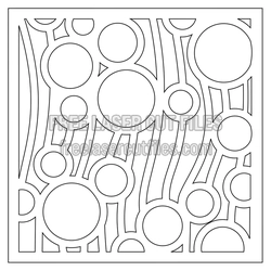 Abstract Geometric Panel Laser Cut File, Ready to Cut