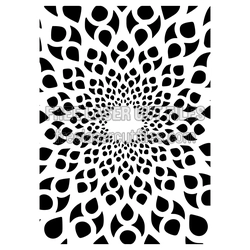 Ornamental Laser-Cut Screen Pattern, Free DXF Download