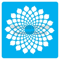 Layered Floral Mandala Cut File, Ready to Cut Decor