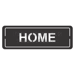 Modern Home Sign Laser Cut File, Ready to Cut Decor