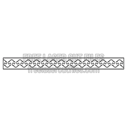 Decorative Door Pattern Panel Ready to Cut for Laser Projects