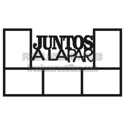 Junior Portrait Collage Frame Laser Cut Template