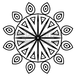 Sacred Layered Mandala Laser Cut Design, Free Download