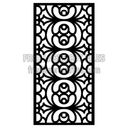Ornamental Decorative Screen Panel Laser Cut Design