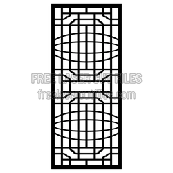Decorative Geometric Wall Screen Panel Ready to Cut