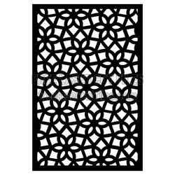Floral Lattice Screen Panel Ready to Cut for DIY Decor