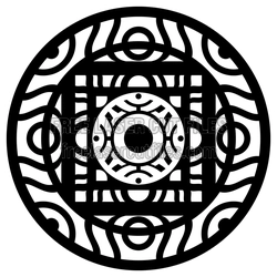 Ornamental Mandala Pattern Laser Cut File, Ready to Cut