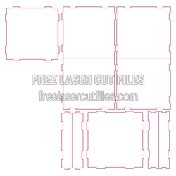 Free Parametric Box Laser Cut File, Ready to Cut