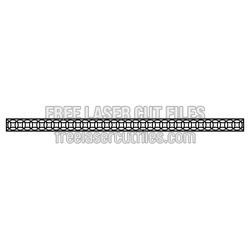 Decorative Geometric Screen Panel Laser Cut Pattern