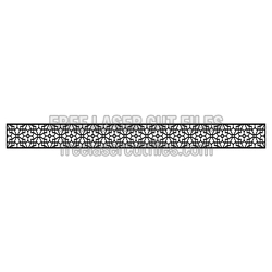 Decorative Laser Cut Door Screen Pattern Panel