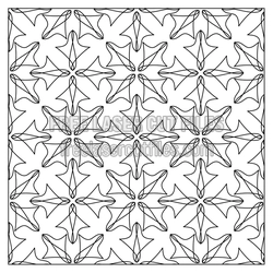 Geometric Leaf Pattern Panel Ready to Cut Laser File
