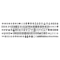 Boho Earrings Set, Laser Ready Jewelry Cut Files