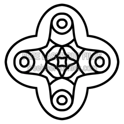 Sacred Mandala Layered Cut File for Laser Cutting