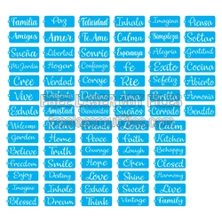 Inspirational Word Tag SVG Set for Laser Cutting