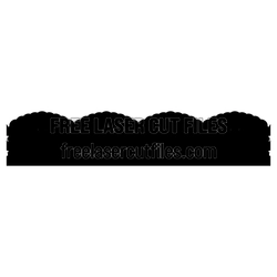 Decorative Laser Cut Screen Panel Template