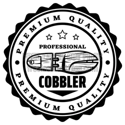 Premium Quality Cobbler Sign Laser Cut Logo