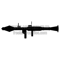 Rifle Grenade Laser Cut File, Ready to Cut Template