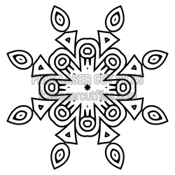 Sacred Layered Mandala Laser Cut Design, Ready to Cut