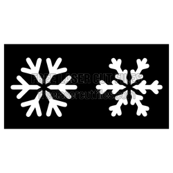 Christmas Snowflakes SVG - Free Laser Cut Winter Clipart