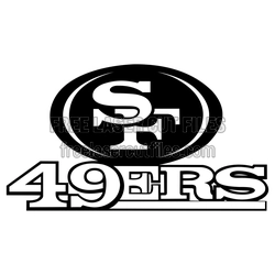 San Francisco 49ers Logo Free Laser Cut File