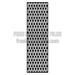 Geometric Lattice Panel Laser Cut Design, Ready to Cut