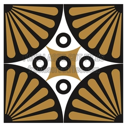 Geometric Ornamental Panel Laser Cut Pattern Design
