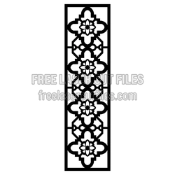Decorative Door Screen Pattern Laser Cut Panel