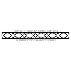 Decorative Geometric Wall Screen Panel Laser Cut Pattern