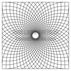 Geometric Spiral Panel Laser Cut Design, Ready to Cut