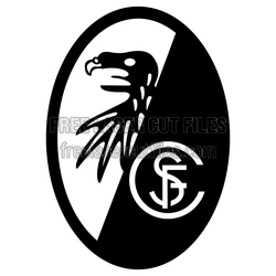 Soccer Eagle Crest Logo Vector, Ready to Cut