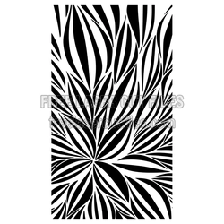 Floral Pattern Laser Cut Panel for Door or Screen