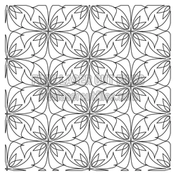 Geometric Floral Panel Laser Cut File, Ready to Cut