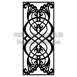 Ornamental Decorative Screen Panel Ready to Cut