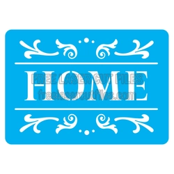 Decorative Home Stencil Design Ready to Cut for Wall Decor