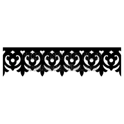 Decorative Floral Screen Panel Pattern Ready to Cut